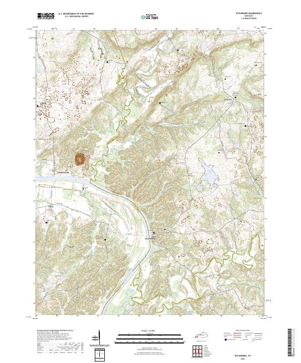 Dycusburg topographic map thumbnail