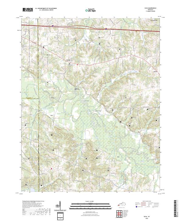 Elva topographic map thumbnail