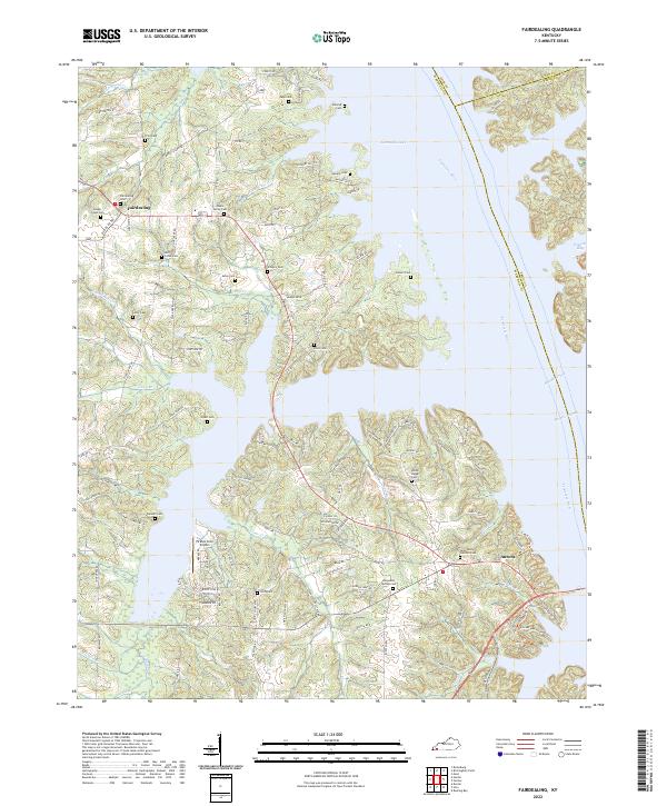 Fairdealing topographic map thumbnail