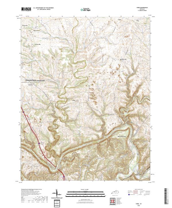 Ford topographic map thumbnail
