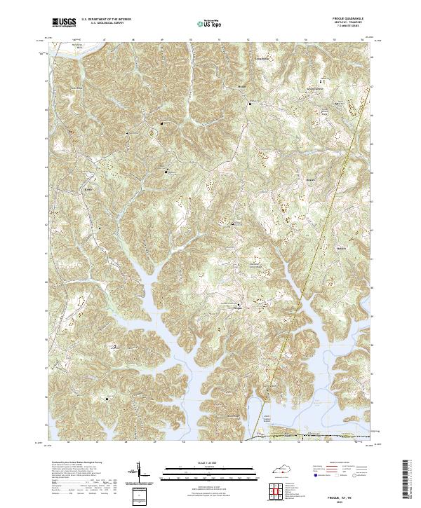 Frogue topographic map thumbnail