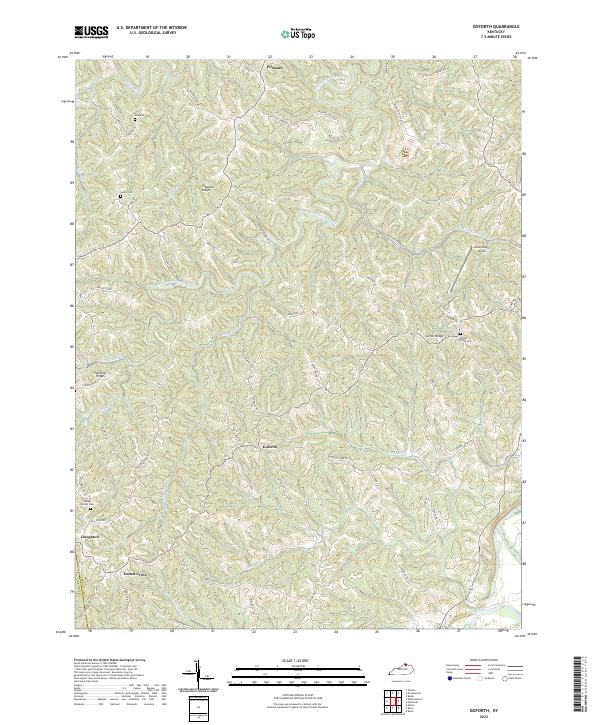 Goforth topographic map thumbnail