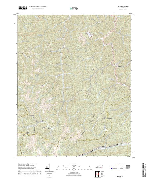 Helton topographic map thumbnail