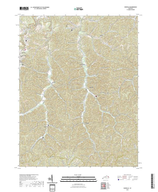 Isonville topographic map thumbnail