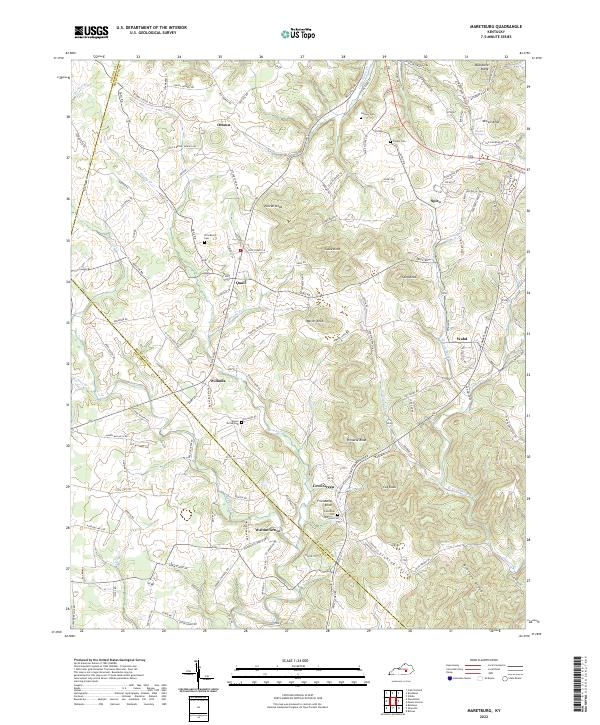 Maretburg topographic map thumbnail