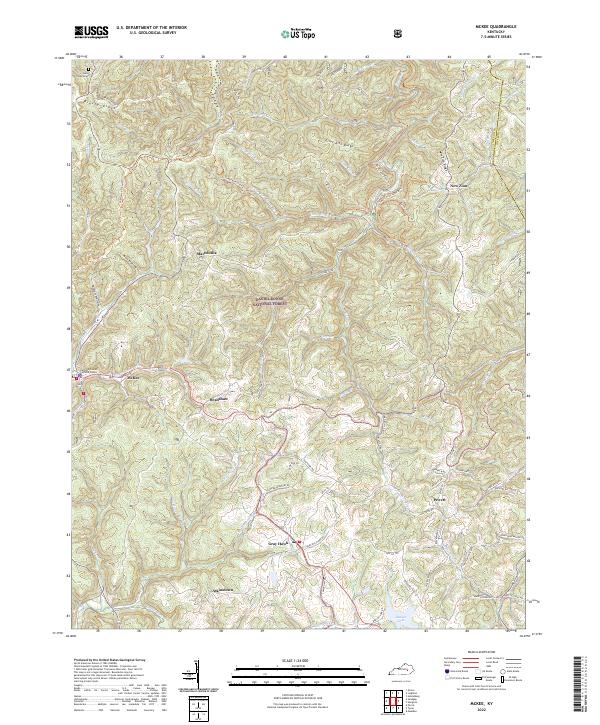 McKee topographic map thumbnail