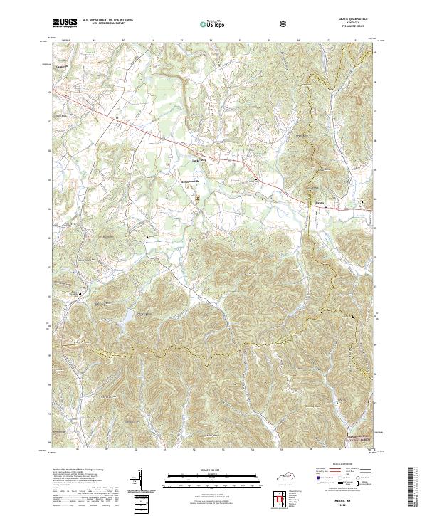 Means topographic map thumbnail