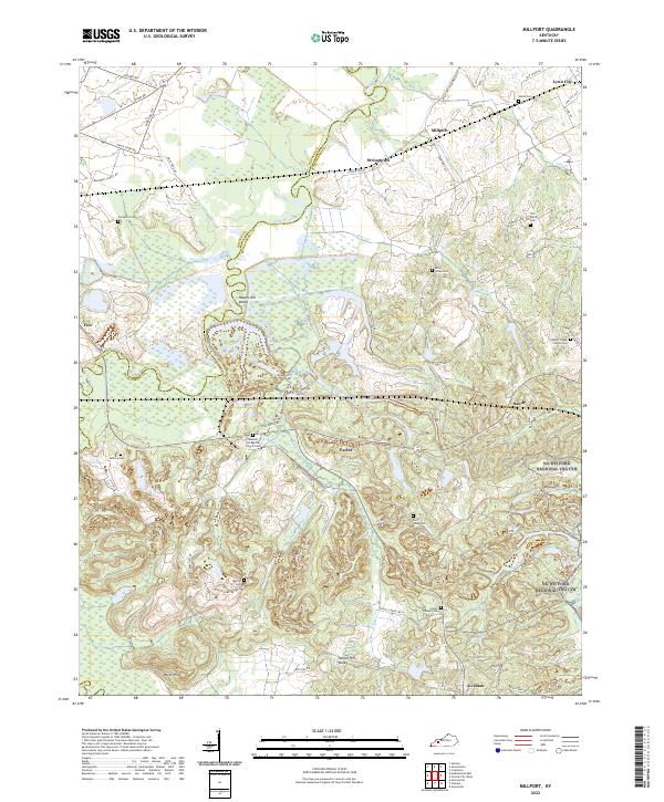 Millport topographic map thumbnail
