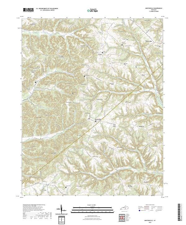 Mintonville topographic map thumbnail