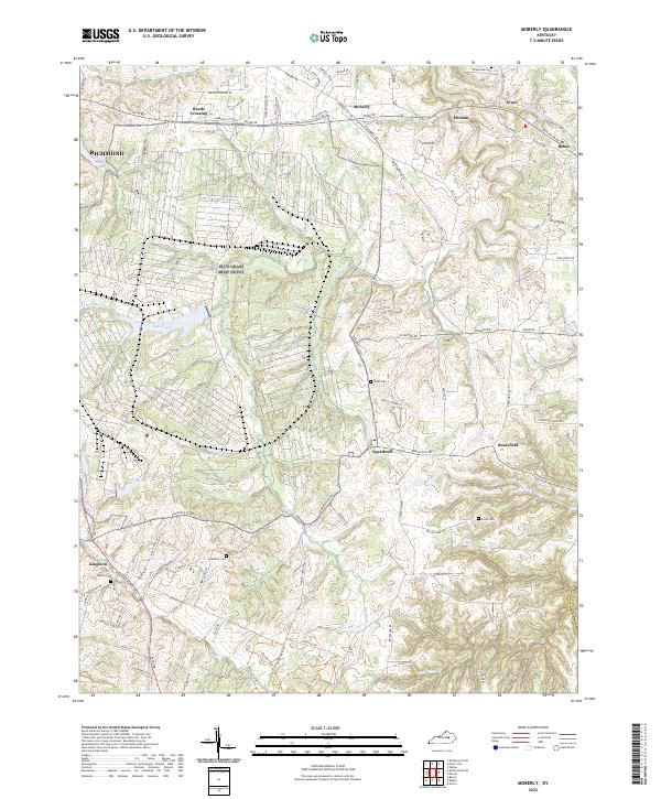Moberly topographic map thumbnail