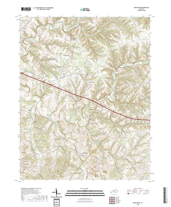 Montpelier topographic map thumbnail