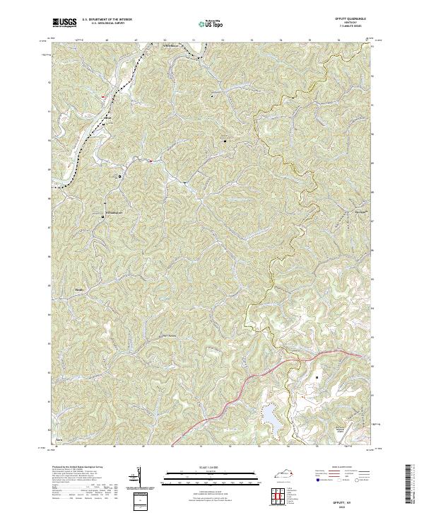 Offutt topographic map thumbnail