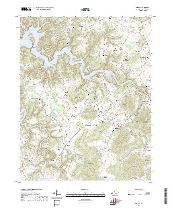 Parnell topographic map thumbnail