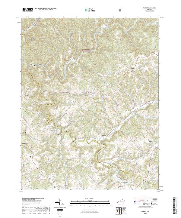 Parrot topographic map thumbnail