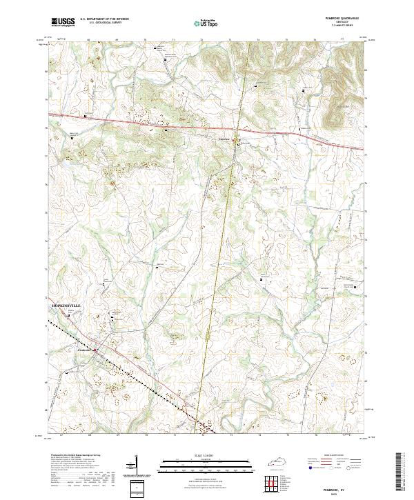Pembroke topographic map thumbnail