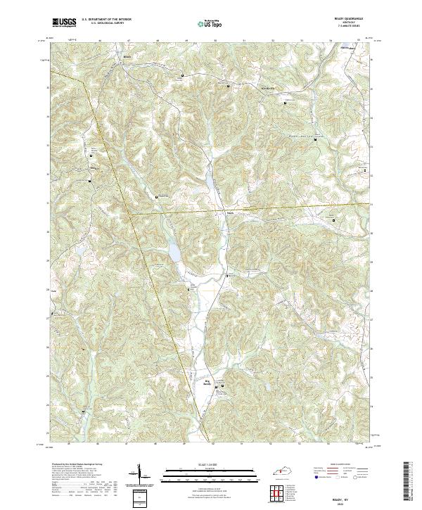 Ready topographic map thumbnail
