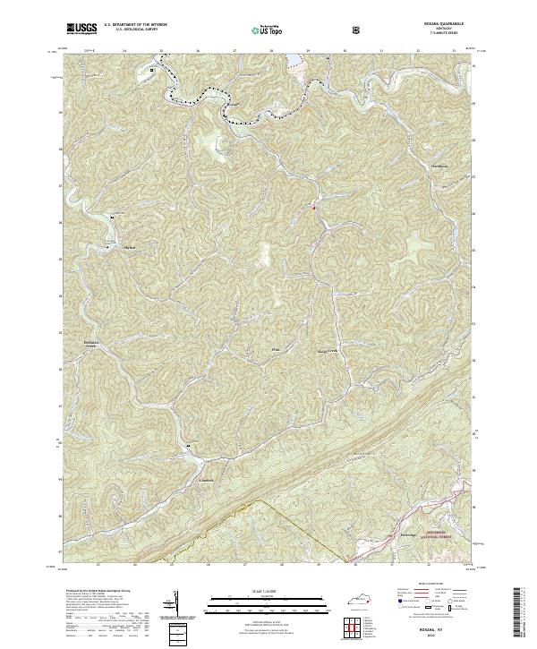 Roxana topographic map thumbnail