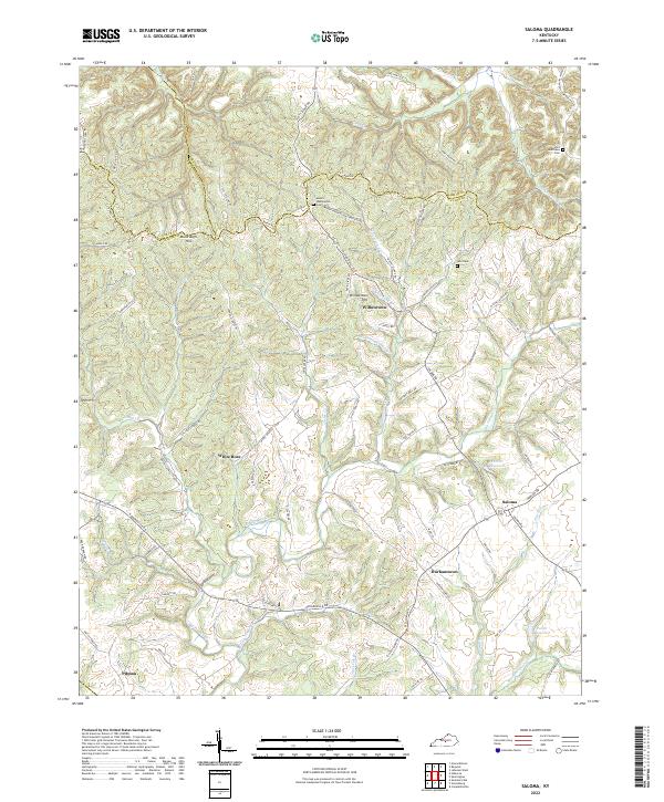 Saloma topographic map thumbnail