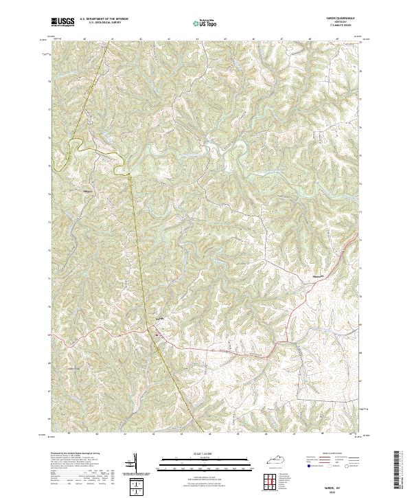 Sardis topographic map thumbnail