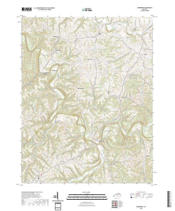 Sherburne topographic map thumbnail