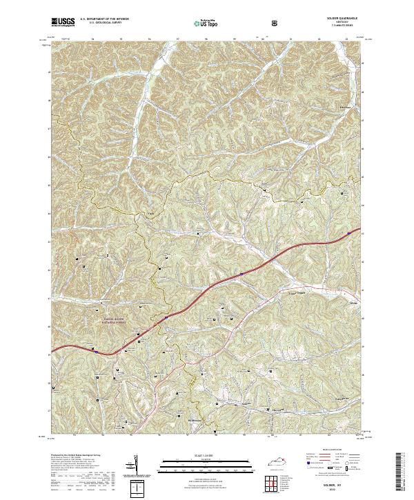 Soldier topographic map thumbnail