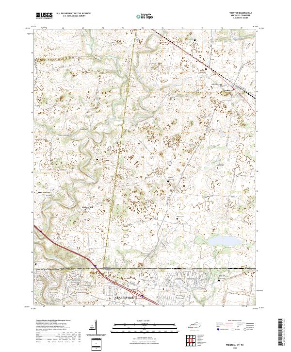 Trenton topographic map thumbnail