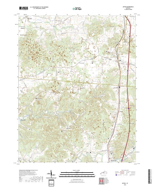 Upton topographic map thumbnail