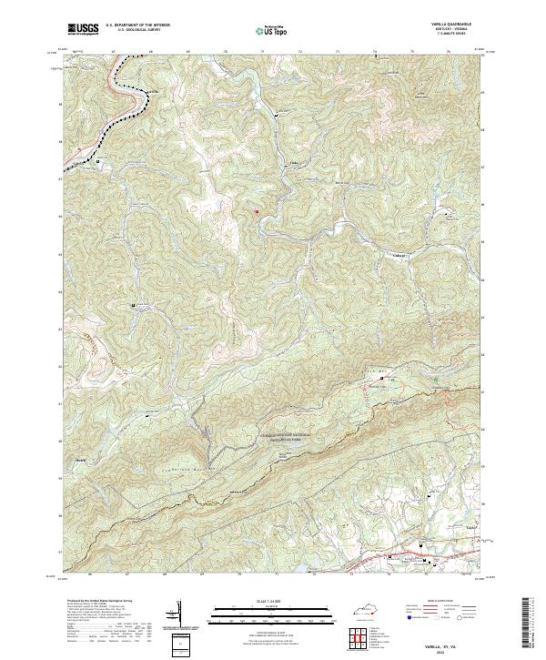 Varilla topographic map thumbnail