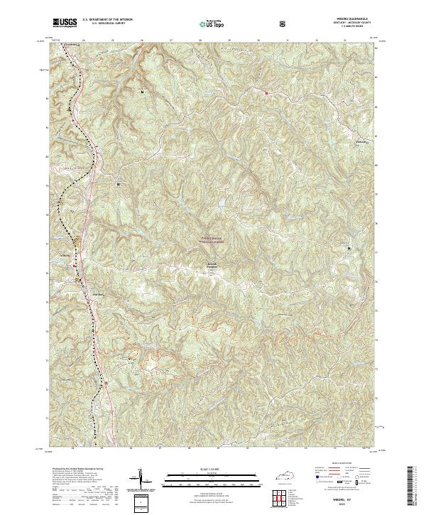 Wiborg topographic map thumbnail