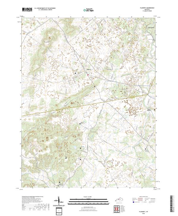 Flaherty topographic map thumbnail
