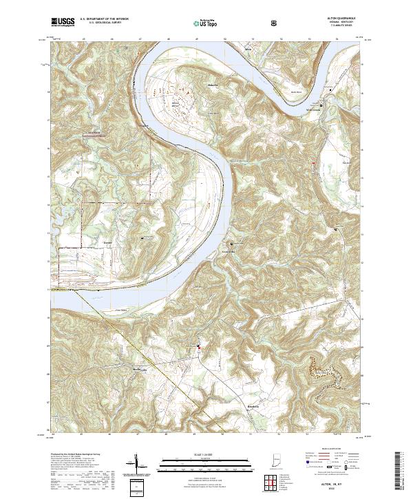 Alton topographic map thumbnail