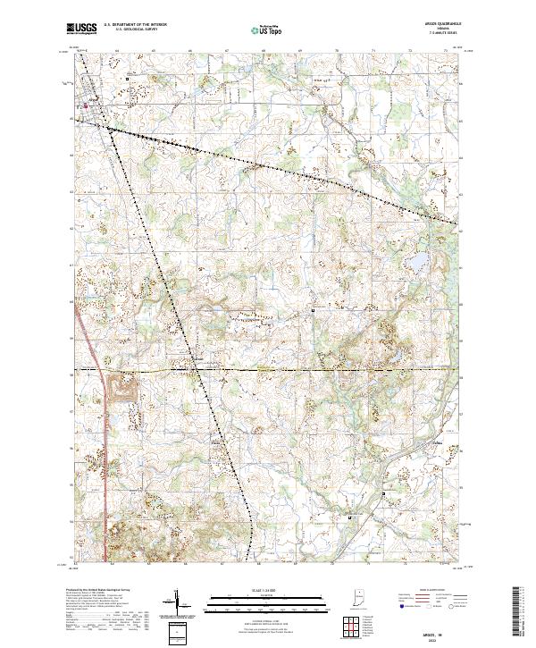 Argos topographic map thumbnail