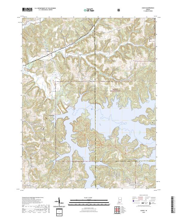 Cuzco topographic map thumbnail