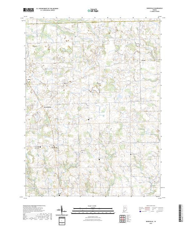Deedsville topographic map thumbnail