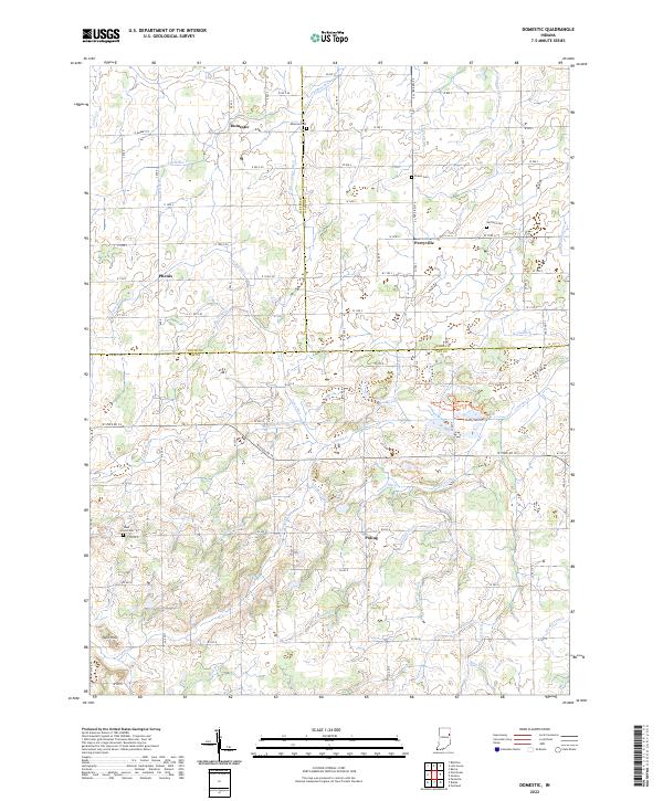 Domestic topographic map thumbnail