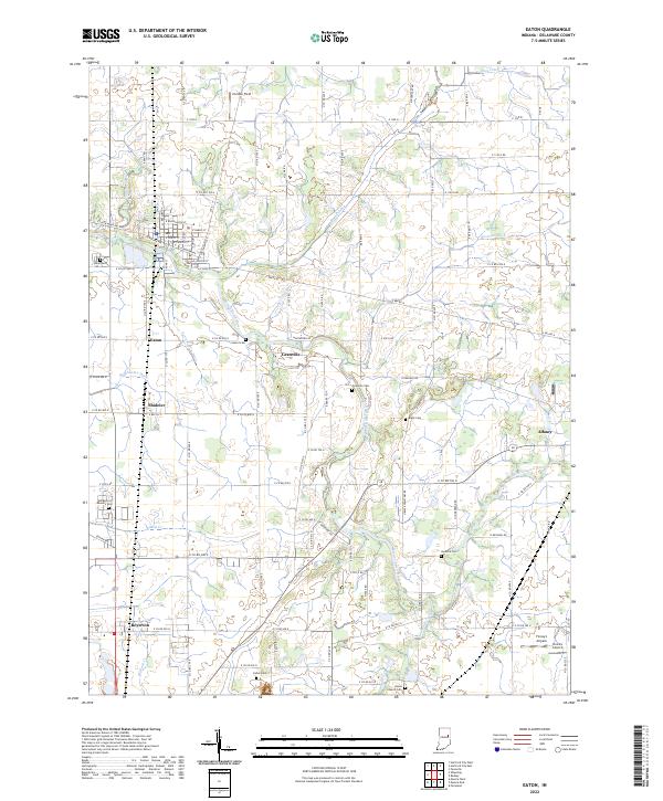 Eaton topographic map thumbnail