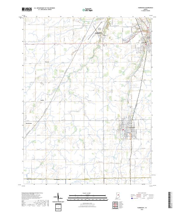 Fairmount topographic map thumbnail