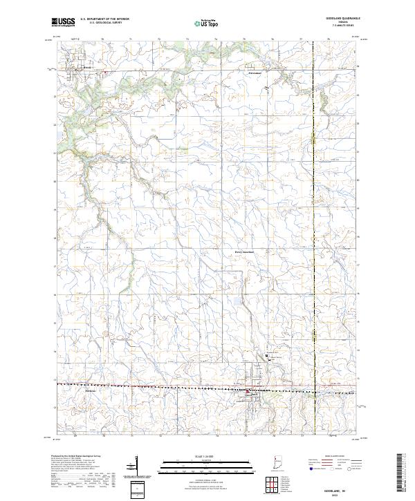 Goodland topographic map thumbnail