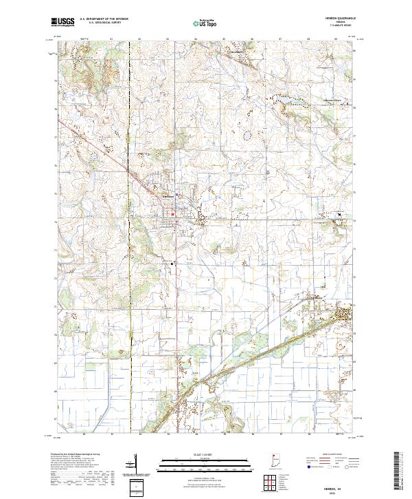 Hebron topographic map thumbnail