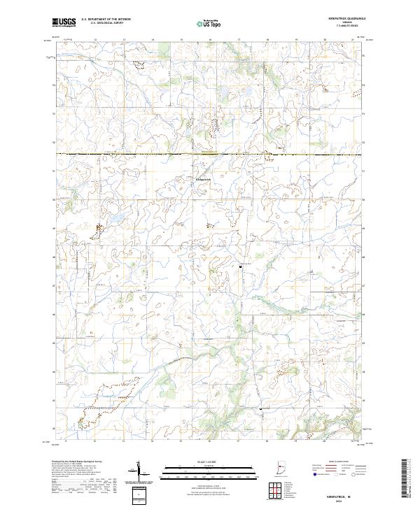Kirkpatrick topographic map thumbnail