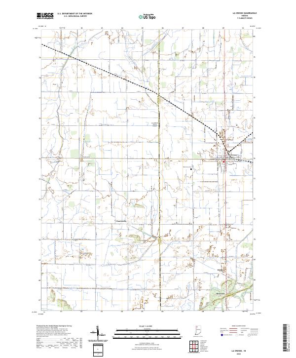 La Crosse topographic map thumbnail