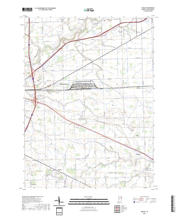Maples topographic map thumbnail