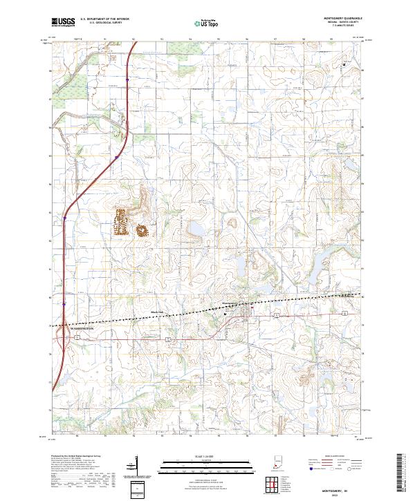 Montgomery topographic map thumbnail