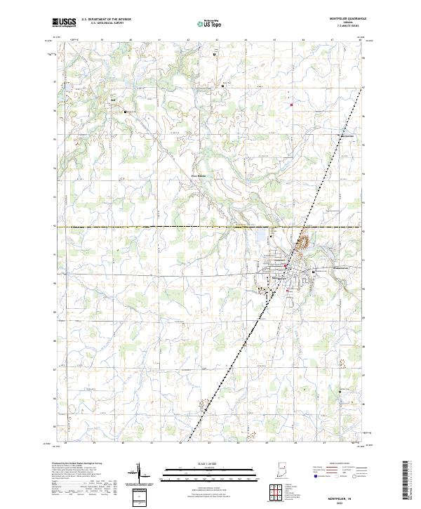 Montpelier topographic map thumbnail