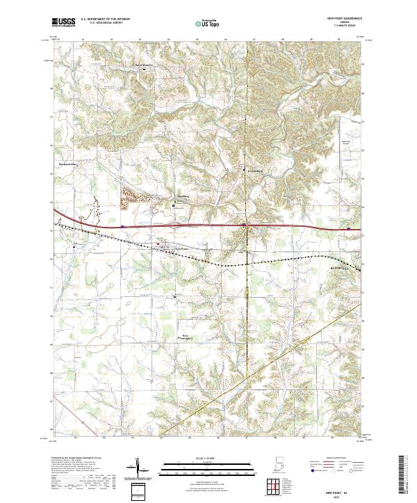 New Point topographic map thumbnail