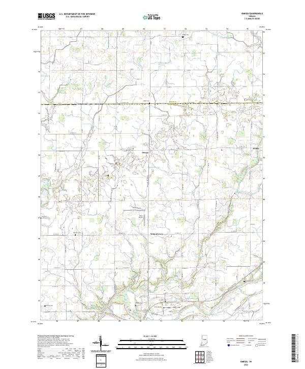 Omega topographic map thumbnail