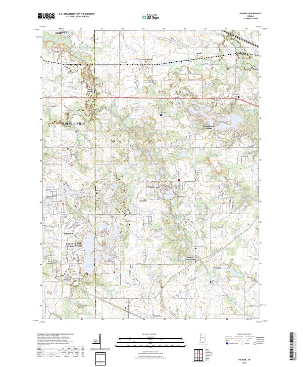Palmer topographic map thumbnail