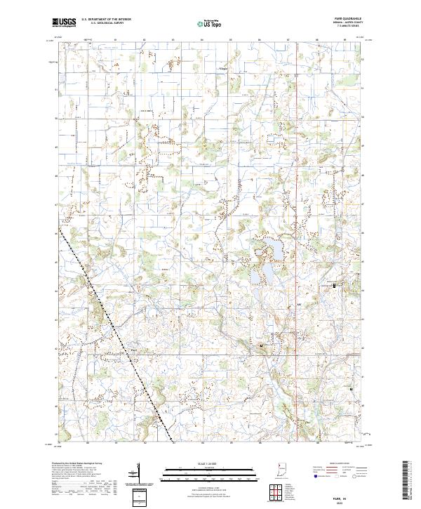 Parr topographic map thumbnail