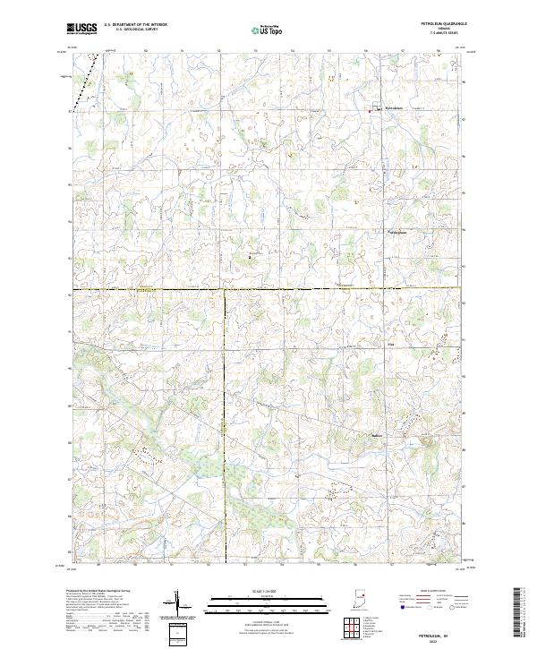 Petroleum 2022 topographic map thumbnail