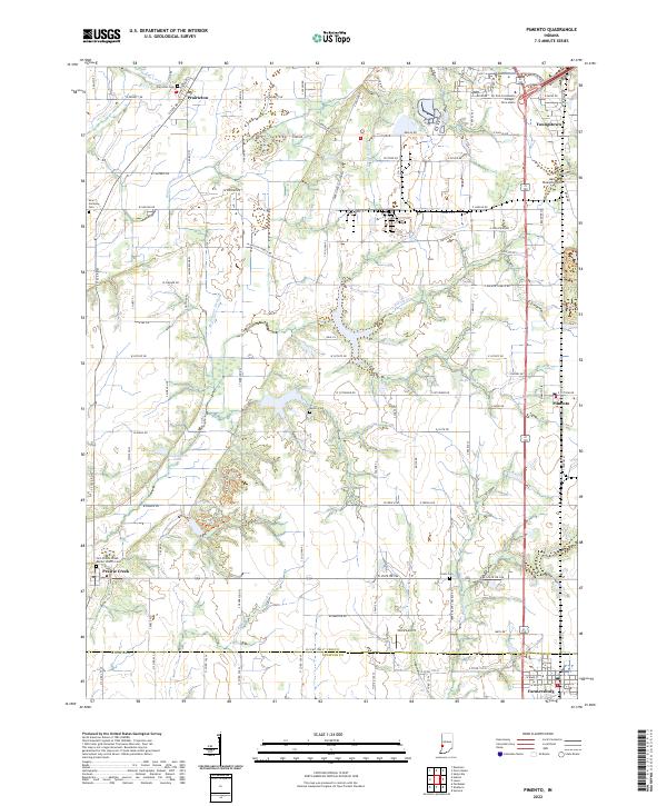 Pimento 2022 topographic map thumbnail